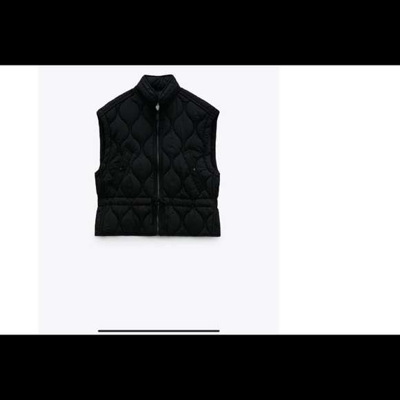 ☄️NEW Zara Beautiful Quilted Vest - Picture 6 of 8